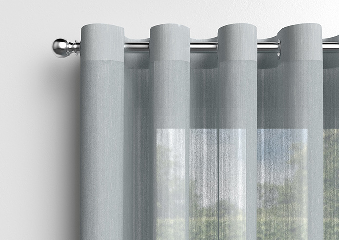 Salerno Voile, Dove Grey - Made to Measure Curtains - Image 13